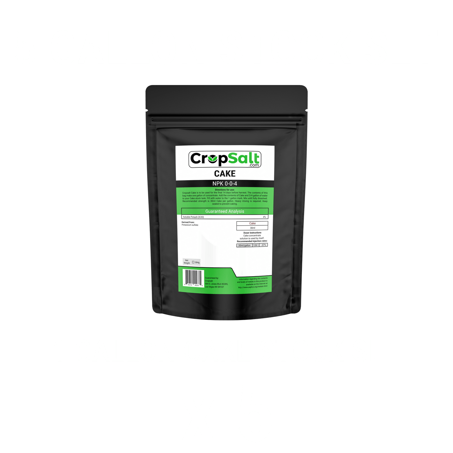 CS Consulting Cropsalt Cake Concentrate