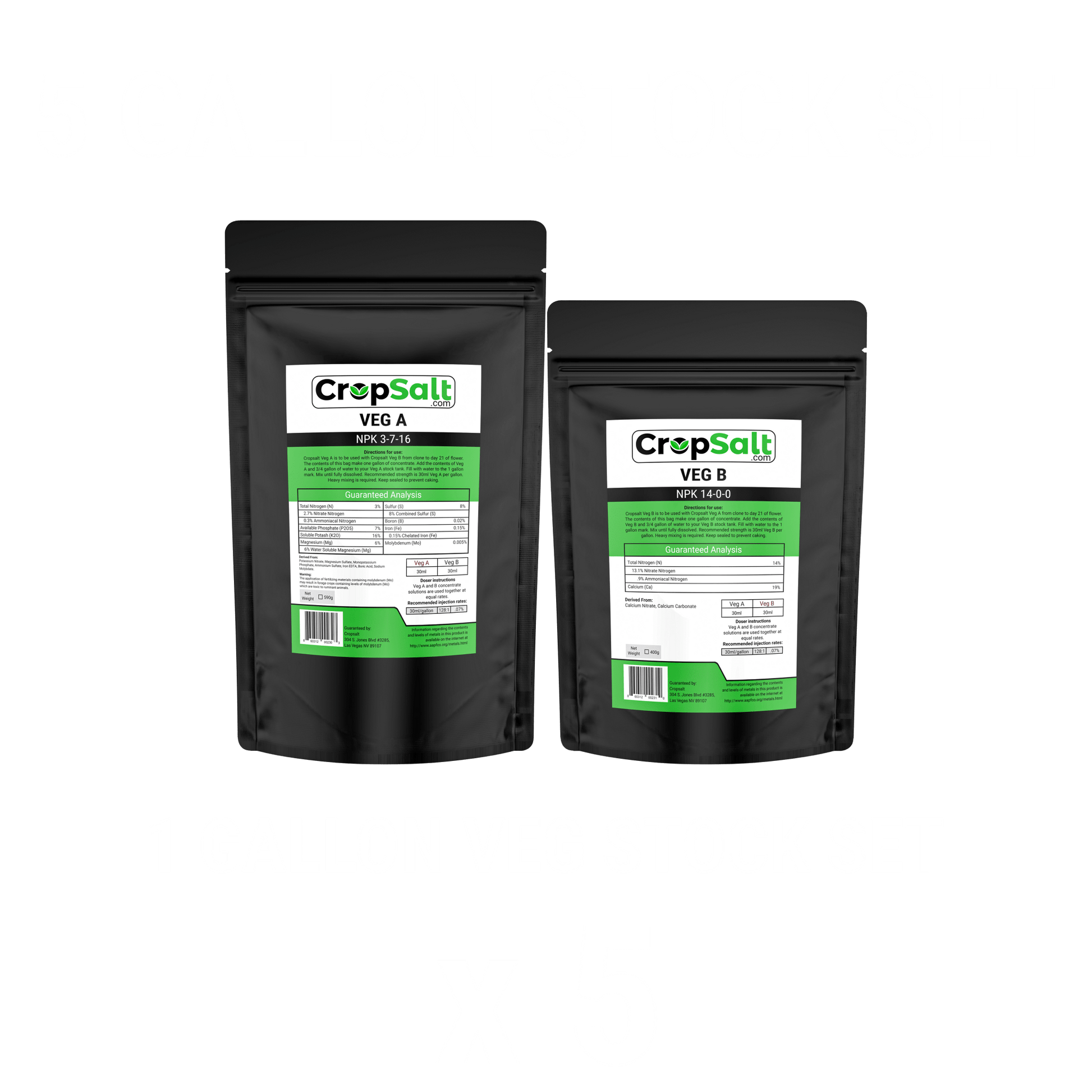 CS Consulting Cropsalt Veg Concentrate Sets