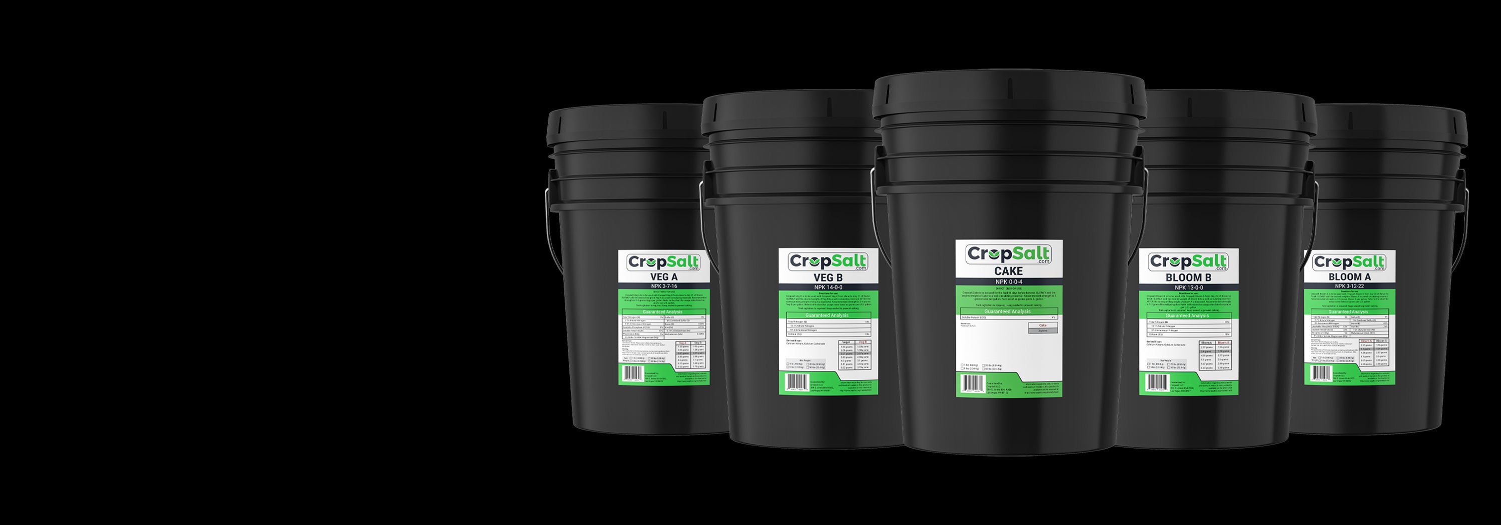 Cropsalt nutrients 50lb buckets