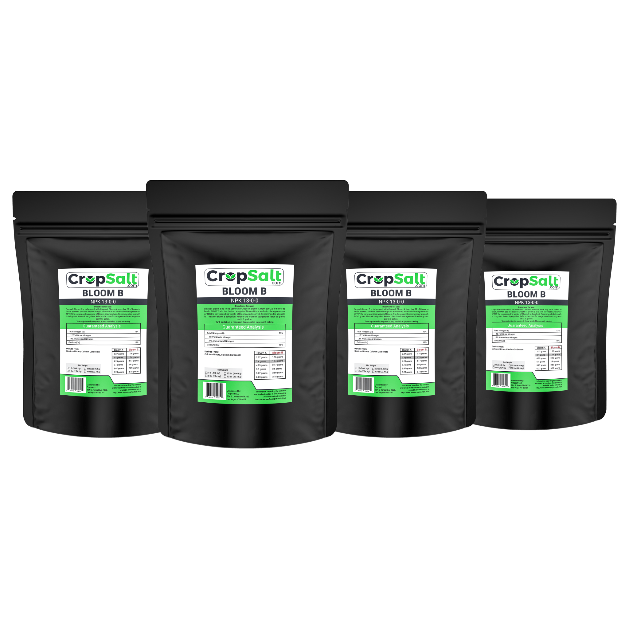 Cropsalt Nutrients Bloom B CS Consulting