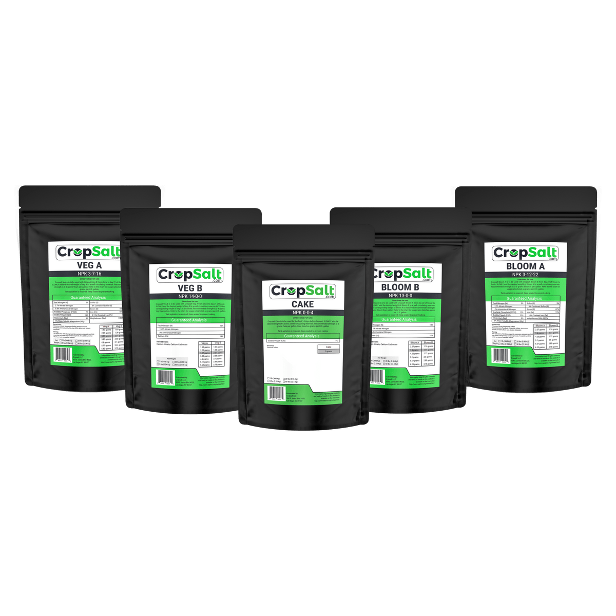 Cropsalt Nutrients 1lb Starter Pack – CS Consulting