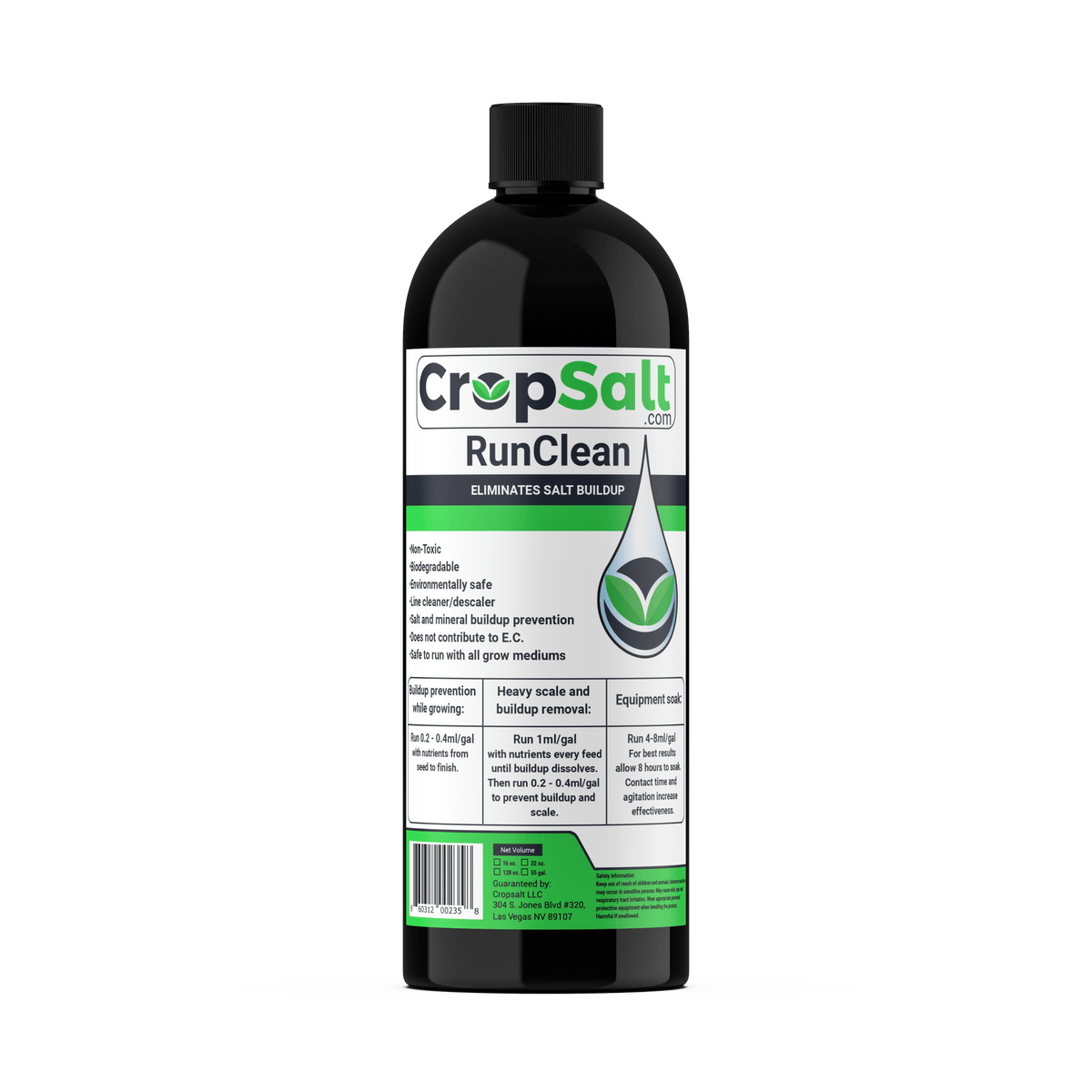 Cropsalt Nutrients RunClean CS Consulting