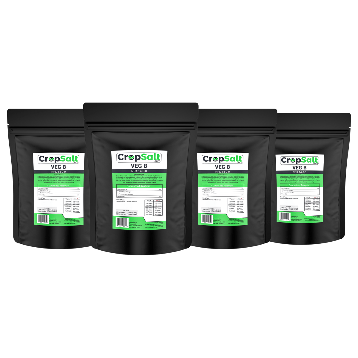 Cropsalt Nutrients Veg B CS Consulting